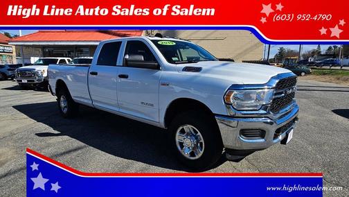 White 2019 RAM 2500 Tradesman Crew Cab 4x4 8' Box