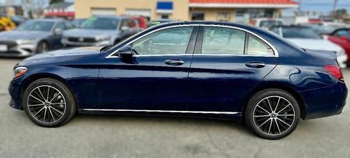 Blue 2019 Mercedes-Benz C-Class C 300 4MATIC