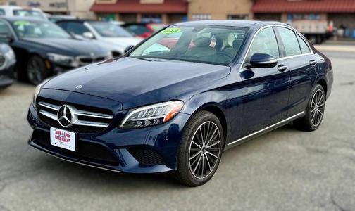 Blue 2019 Mercedes-Benz C-Class C 300 4MATIC