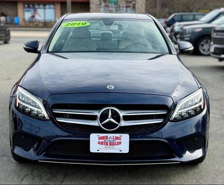 Blue 2019 Mercedes-Benz C-Class C 300 4MATIC