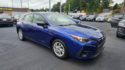 Blue 2024 Subaru Impreza Base