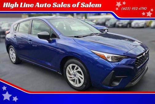 Blue 2024 Subaru Impreza Base