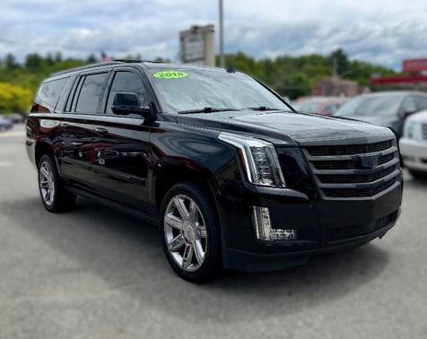 Black 2018 Cadillac Escalade ESV Premium Luxury