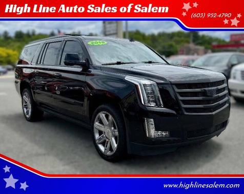 Black 2018 Cadillac Escalade ESV Premium Luxury