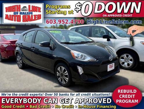 Black 2016 Toyota Prius c One