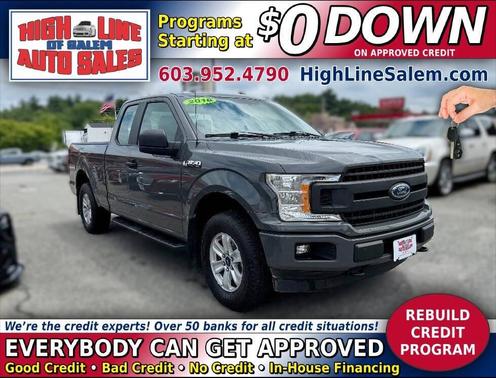 Gray 2018 Ford F-150 XL