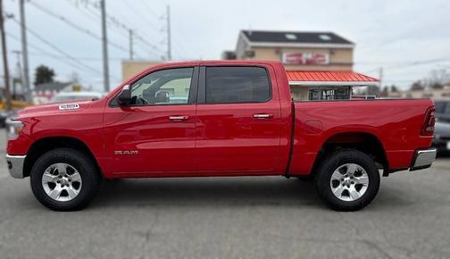 Red 2019 RAM 1500 Big Horn