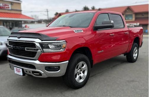 Red 2019 RAM 1500 Big Horn