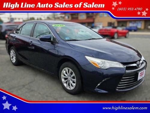 Blue 2016 Toyota Camry LE