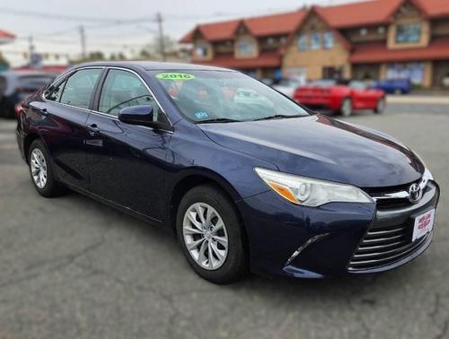 Blue 2016 Toyota Camry LE