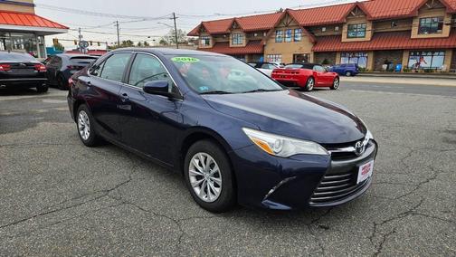 Blue 2016 Toyota Camry LE