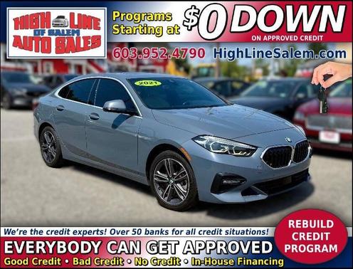 Gray 2021 BMW 228 Gran Coupe sDrive