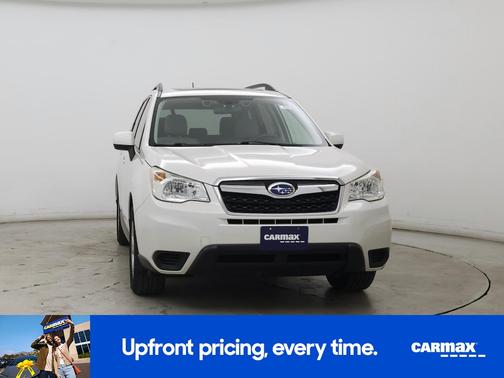 White 2015 Subaru Forester 2.5I Premium