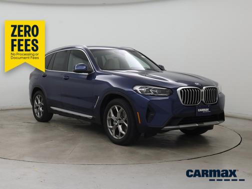 Blue 2022 BMW X3 XDrive30i