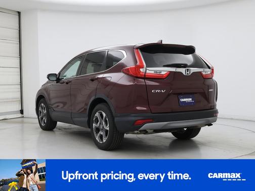 Burgundy 2017 Honda CR-V EX