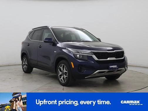 Blue 2023 Kia Seltos EX