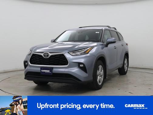Blue 2020 Toyota Highlander LE