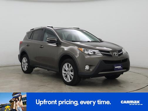 Silver 2015 Toyota RAV4 Limited