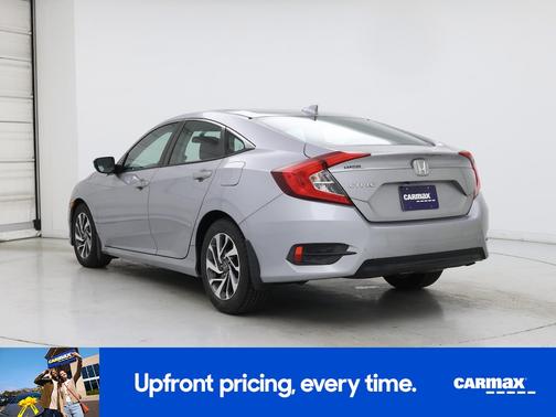 Silver 2018 Honda Civic EX