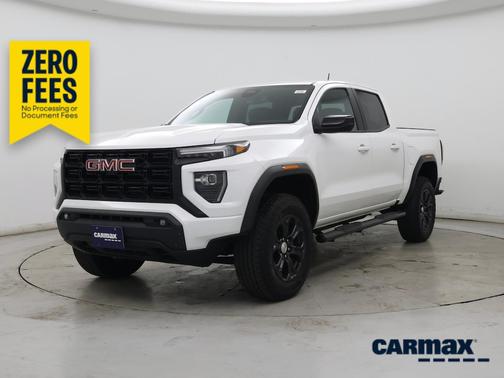 White 2023 GMC Canyon Elevation