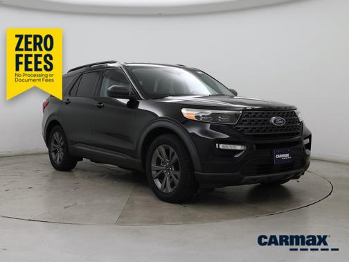 Black 2021 Ford Explorer XLT