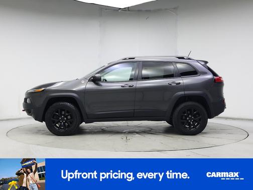 Gray 2015 Jeep Cherokee Trailhawk