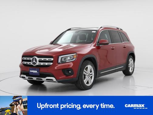 Red 2021 Mercedes-Benz GLB 250