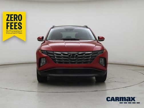 Red 2022 Hyundai TUCSON Limited