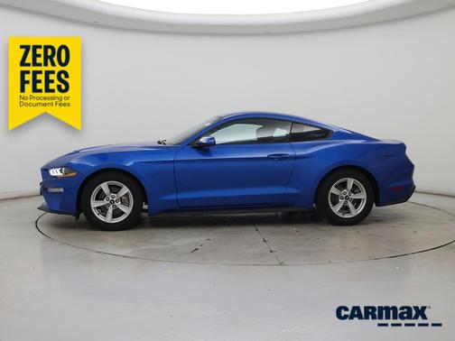 Blue 2020 Ford Mustang Ecoboost