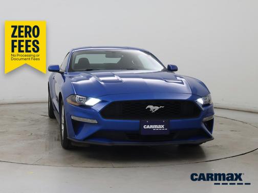Blue 2020 Ford Mustang Ecoboost