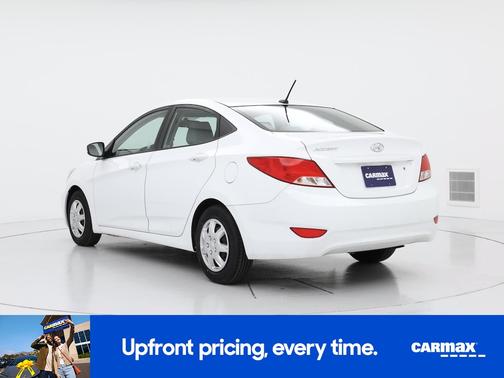 White 2017 Hyundai Accent Value Edition