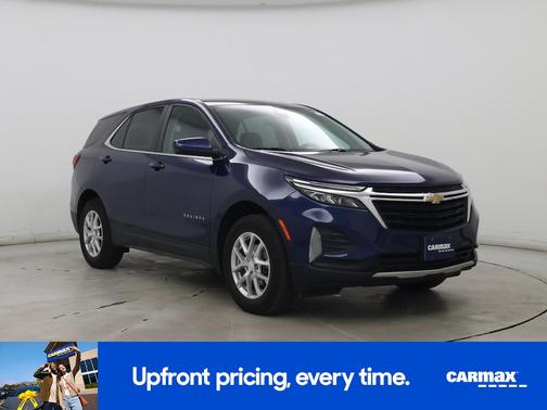 Blue 2022 Chevrolet Equinox LT