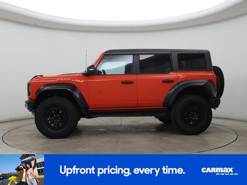 Orange 2023 Ford Bronco Raptor
