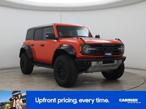 Orange 2023 Ford Bronco Raptor