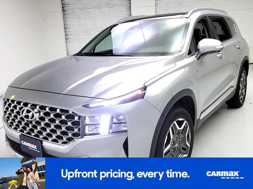 Silver 2023 Hyundai SANTA FE HEV SEL Premium