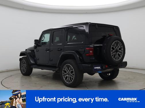 Black 2023 Jeep Wrangler 4xe Unlimited Sahara High Altitude