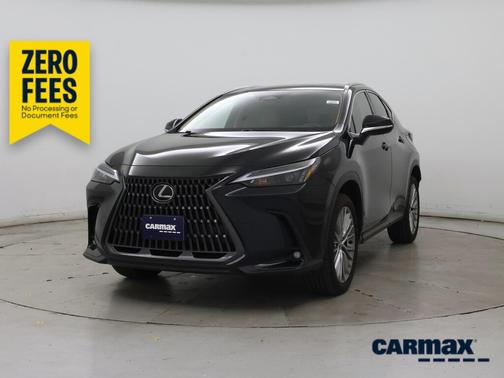 Black 2025 Lexus NX 350 Premium