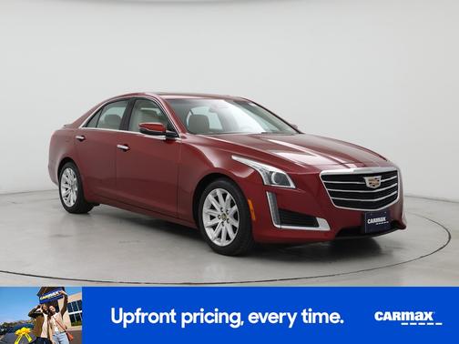 Red 2015 Cadillac CTS Luxury