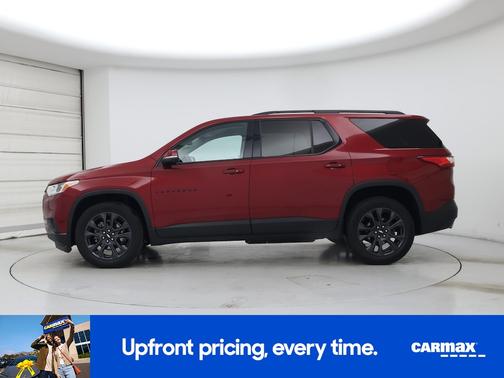 Red 2021 Chevrolet Traverse RS