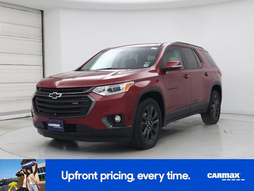 Red 2021 Chevrolet Traverse RS