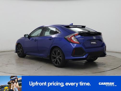 Blue 2019 Honda Civic Sport