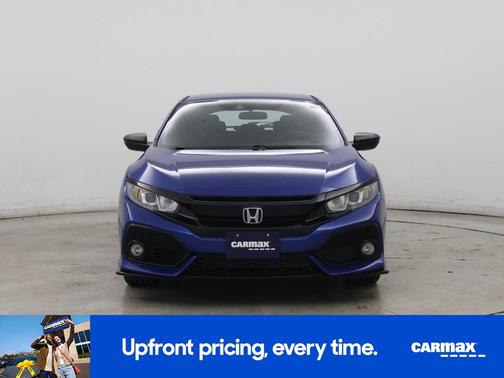 Blue 2019 Honda Civic Sport