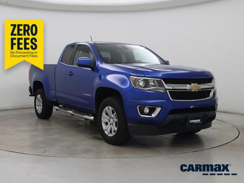 Blue 2018 Chevrolet Colorado LT