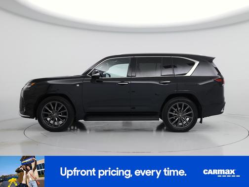 Black 2025 Lexus LX 700h F-Sport