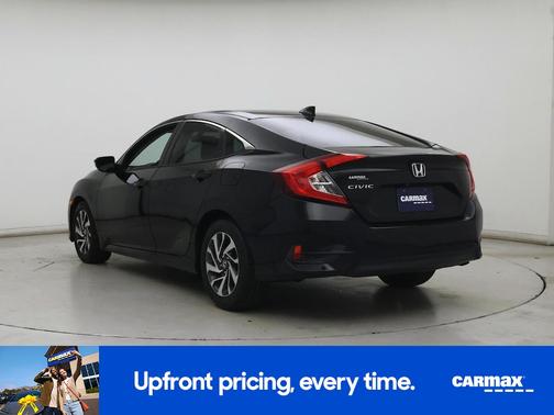 Black 2017 Honda Civic EX