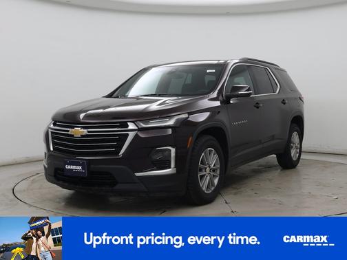 Burgundy 2022 Chevrolet Traverse LT Cloth