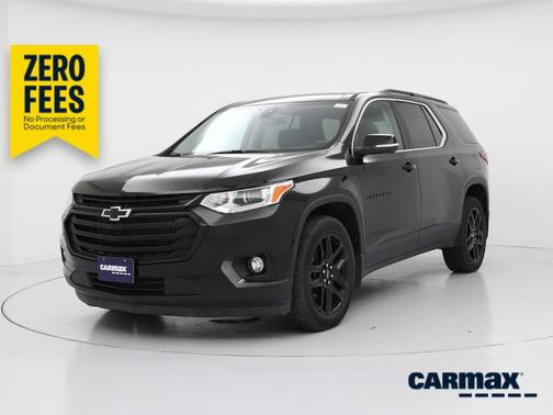 Black 2021 Chevrolet Traverse LT Cloth