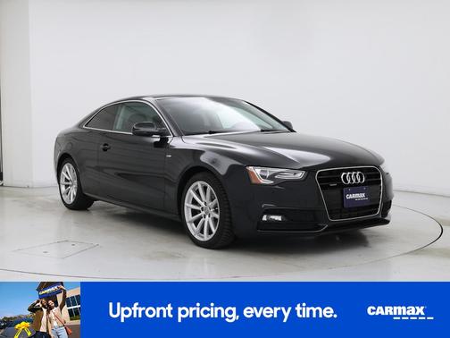 Black 2016 Audi A5 Premium Plus