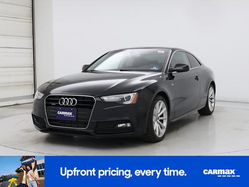 Black 2016 Audi A5 Premium Plus
