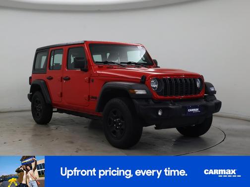 Red 2024 Jeep Wrangler Sport
